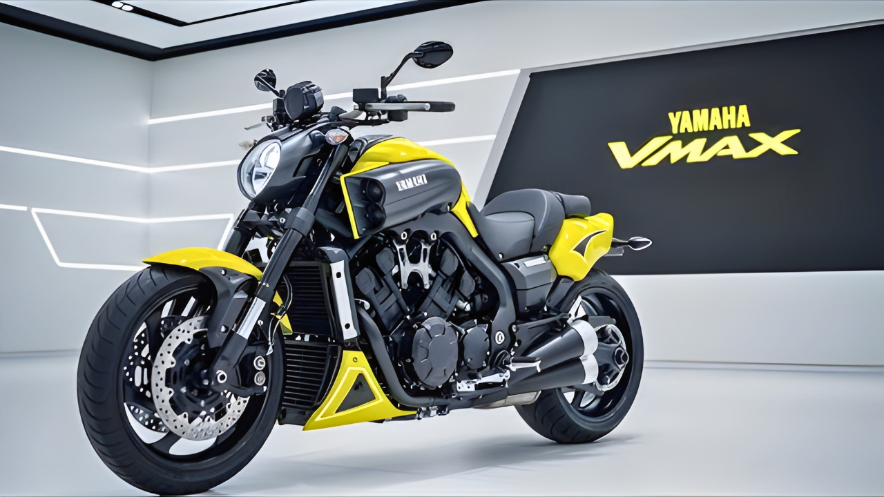 Yamaha VMAX V4 1800 2026 | La Bestia Regresa Finalmente Revelada