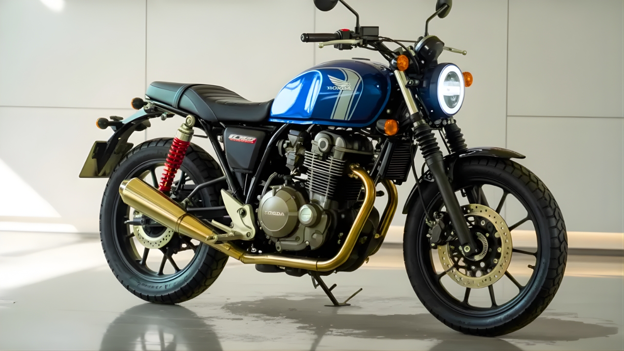 Honda CB350 All Black 2026: Reseña Completa con Precio, Accesorios Modificados y Detalles