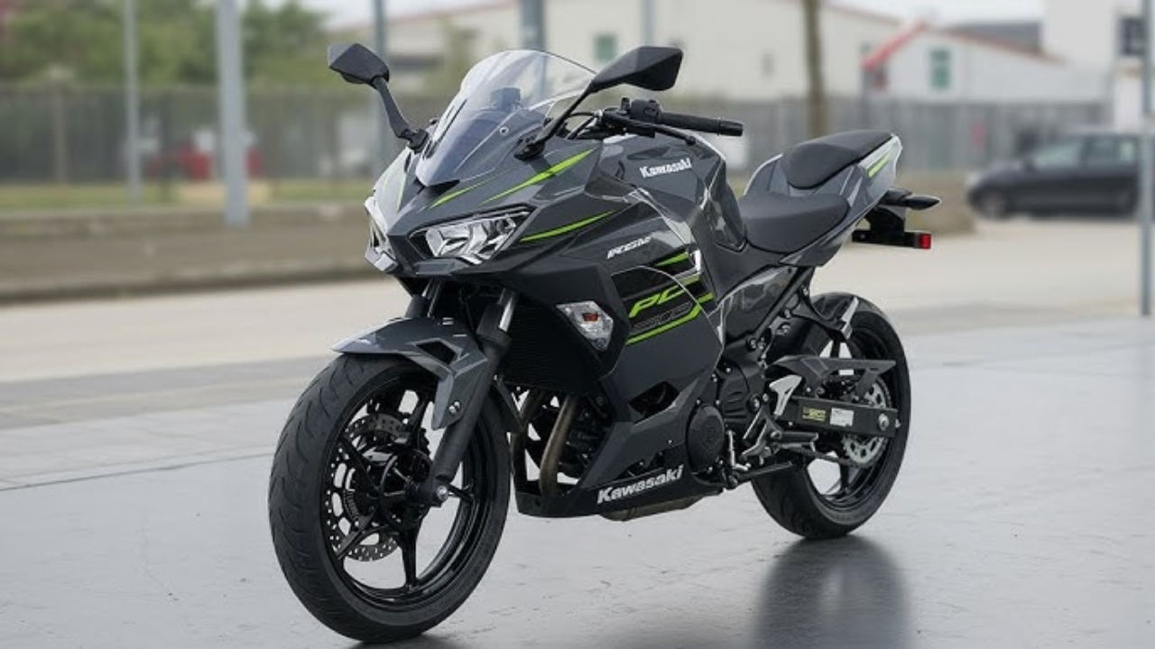 Kawasaki Ninja 400 2026 | Concepto de tablero con inteligencia artificial para una conducción más inteligente