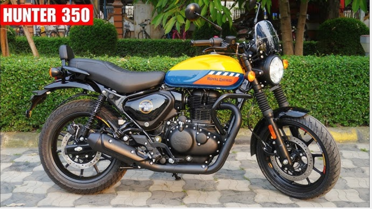 Royal Enfield Hunter 350 Mumbai Yellow 2026: Precio, Características, Consumo y Novedades